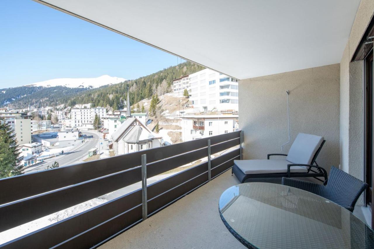 Ferienwohnungen, Carlton Am Park, Davos Platz Экстерьер фото